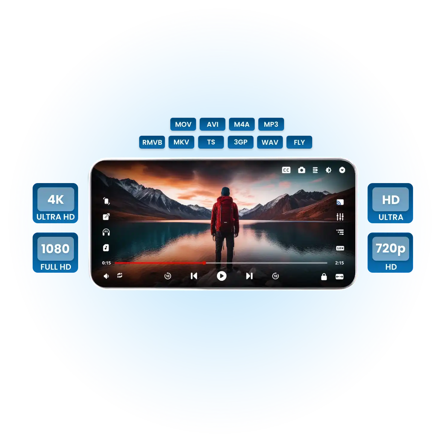 4k Video Player APK + Mod for Android.